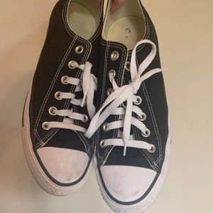 Black Converse Low Tops